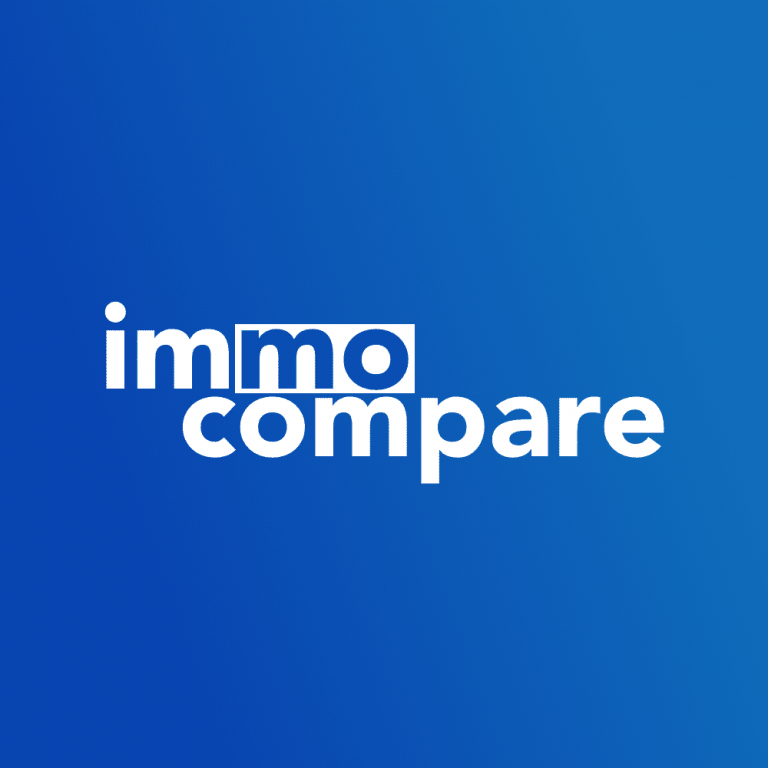 Logo ImmoCompare ayant référencé le modèle d'investissement clé en main d'Invest Loc