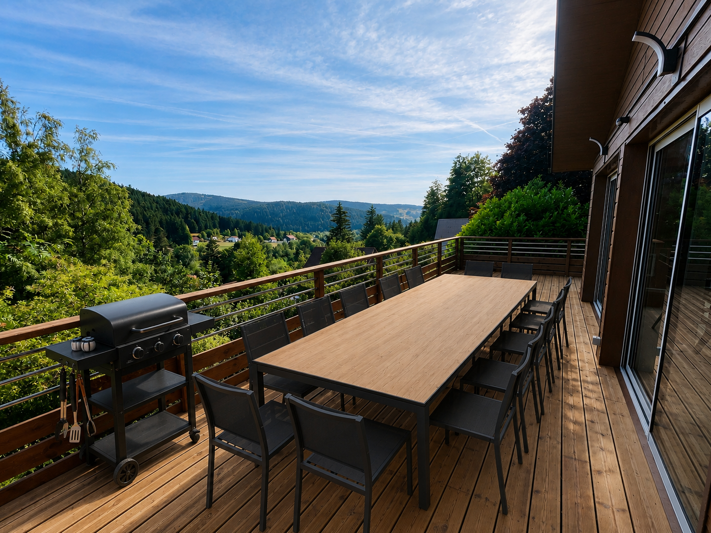 Vue sur la vallée de Xonrupt Longemer